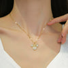 Necklace Stainless Steel Geometric Copper Electroplating