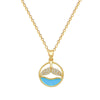 Necklace Stainless Steel Geometric Copper Pendant Cartoon Minimalist Style