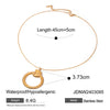 Necklace Stainless Steel Geometric Electroplating Jewelry
