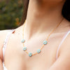 Necklace Stainless Steel Geometric Electroplating Women's Fashion
