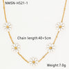 Necklace Stainless Steel Geometric Electroplating Women's Fashion