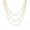 Necklace Stainless Steel Geometric Electroplating Women's