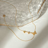 Necklace Stainless Steel Geometric Four Butterfly Y Chain Electroplating For Women