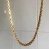 Necklace Stainless Steel Geometric Gold Inlaid Electroplating Unisex Light Luxury Style