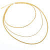 Necklace Stainless Steel Geometric Heart Hip Hop Electroplating Women