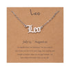 Necklace Stainless Steel Goldplated Constellation Ochain Jewelry