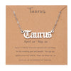 Necklace Stainless Steel Goldplated Constellation Ochain Jewelry