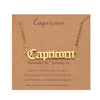 Necklace Stainless Steel Goldplated Constellation Ochain Jewelry