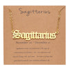 Necklace Stainless Steel Goldplated Constellation Ochain Jewelry
