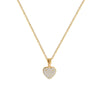 Necklace Stainless Steel Heart Shape Fashion Highend Electroplating For Girls