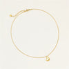 Necklace Stainless Steel 18K Gold Electroplated Heart Couple Style