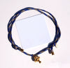 Necklace Stainless Steel Mushroom Pendant Handwoven Rope 18K Gold Plated Star Pattern Minimalist Style