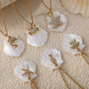 Necklace Stainless Steel Plated 18K Gold Conch Turtle Pendant Electroplating Women's Fashion Style