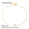 Necklace Stainless Steel 225 Silver Geometric Diamond Style