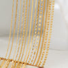 Necklace Stainless Steel Snake Bone Chain Multi Layer Stacked Unisex With Cartoon Characters U Shape Electroplated