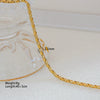 Necklace Stainless Steel Snake Bone Chain Multi Layer Stacked Unisex With Cartoon Characters U Shape Electroplated
