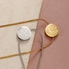 Necklace Stainless Steel Titanium Steel Doublesided Round Bead Vintage Snake Bone Chain Electroplating Style
