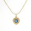 Necklace Stainless Steel Titanium Steel Egg S Chain Heart Shape Drop Shape Geometric Electroplating Highend Couple Style