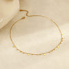 Necklace Stainless Steel Titanium Steel Geometric Electroplated Fashion Women's