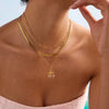 Necklace Stainless Steel Titanium Steel Geometric Electroplating Jewelry For Women