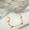 Necklace Stainless Steel Titanium Steel Geometric Electroplating Original Design Women's