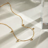 Necklace Stainless Steel Titanium Steel Geometric Electroplating Original Design Women's