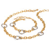 Necklace Stainless Steel Titanium Steel Geometric Electroplating Women's