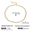 Necklace Stainless Steel Titanium Steel Geometric Electroplating Women's
