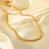 Necklace Stainless Steel Titanium Steel Geometric 18K Gold Plated Electroplating Women