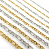 Necklace Stainless Steel Titanium Steel Geometric Keel Chain Electroplating Hip Hop Punk Style
