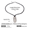 Necklace Stainless Steel Titanium Steel Geometric Old Style Electroplating Women's