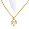 Necklace Stainless Steel Titanium Steel Geometric Twelve Constellations Furnace Vacuum Plating 18K Gold Color Preservation