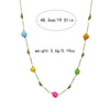 Necklace Stainless Steel Titanium Steel Hydrangea Love Sweet Style Electroplating Jewelry Accessories For Women