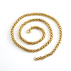 Necklace Stainless Steel Titanium Steel Keel Chain Geometric Electroplated