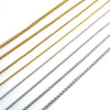 Necklace Stainless Steel Titanium Steel Keel Chain Geometric Electroplated