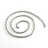 Necklace Stainless Steel Titanium Steel Keel Chain Geometric Electroplated