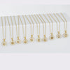 Necklace 316L Stainless Steel 316L Stainless Steel Letter Pattern Cross Chain Vacuum Plated For Women