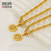 Necklace 316L Stainless Steel 316L Stainless Steel Letter Pattern Hip Hop Electroplating