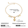 Necklace Stainless Steel Titanium Steel Marine Elements Electroplating Women