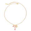 Necklace Stainless Steel Titanium Steel Oil Dropping Style Electroplating