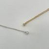 Necklace 925 Sterling Silver Geometric Electroplating Plant Flowers Style