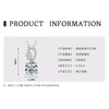 Necklace 925 Sterling Silver Geometric Pendant Set With Diamonds Minimalist Style For Women
