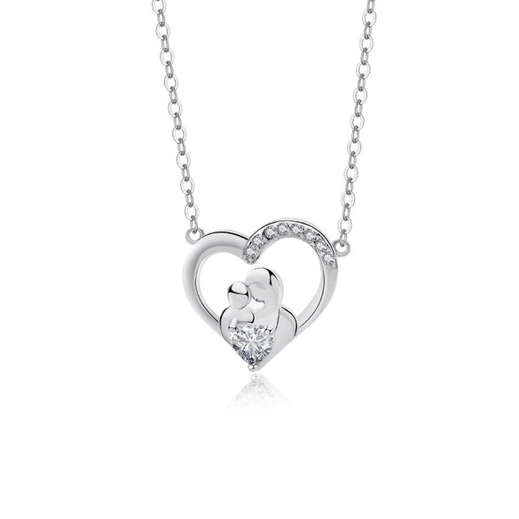 Necklace 925 Sterling Silver Light Luxury Geometric Electroplating For Women