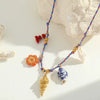 Necklace Titanium Steel Animal Zodiac Electroplating Pendant
