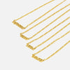 Necklace Titanium Steel Constellation Electroplating