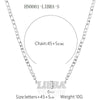 Necklace Titanium Steel Constellation Electroplating