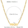 Necklace Titanium Steel Constellation Electroplating