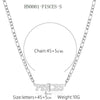 Necklace Titanium Steel Constellation Electroplating