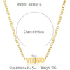 Necklace Titanium Steel Constellation Electroplating