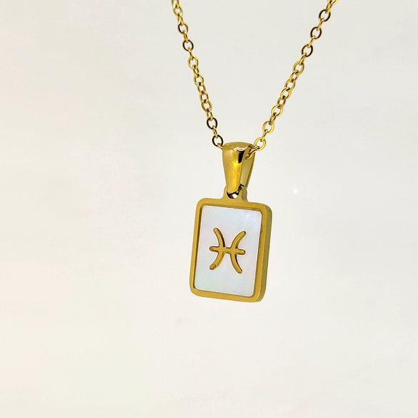 Necklace Titanium Steel Constellation Pendant Jewelry Women's Simple Light Luxury New